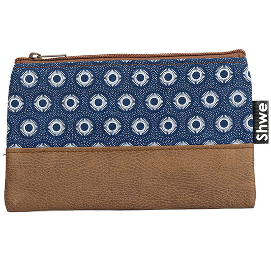 Shwe Shwe Navy Clutch / Makeup Bag 