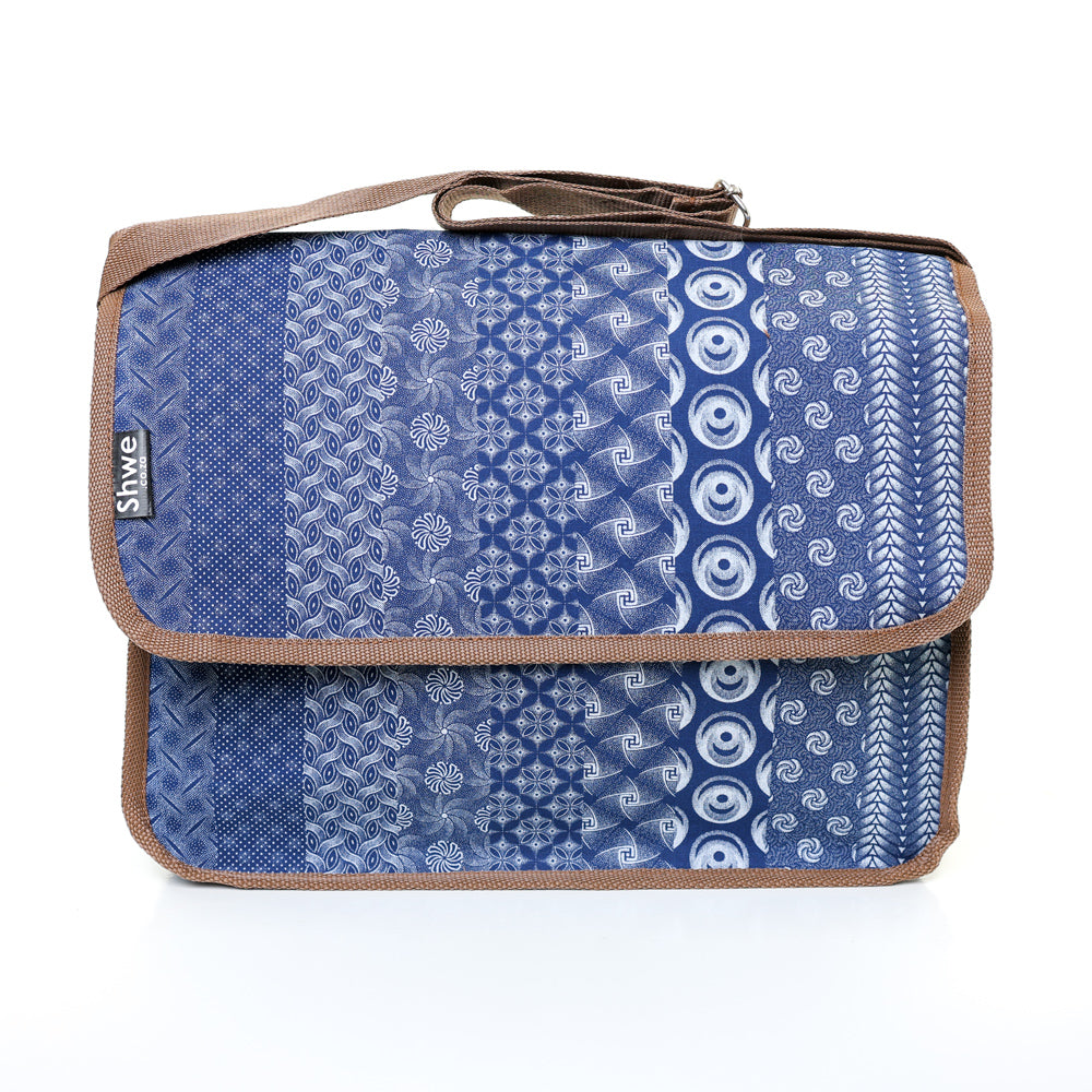 Shwe Shwe Blue Messenger Bag