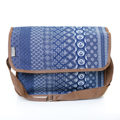 Shwe Shwe Blue Messenger Bag strap