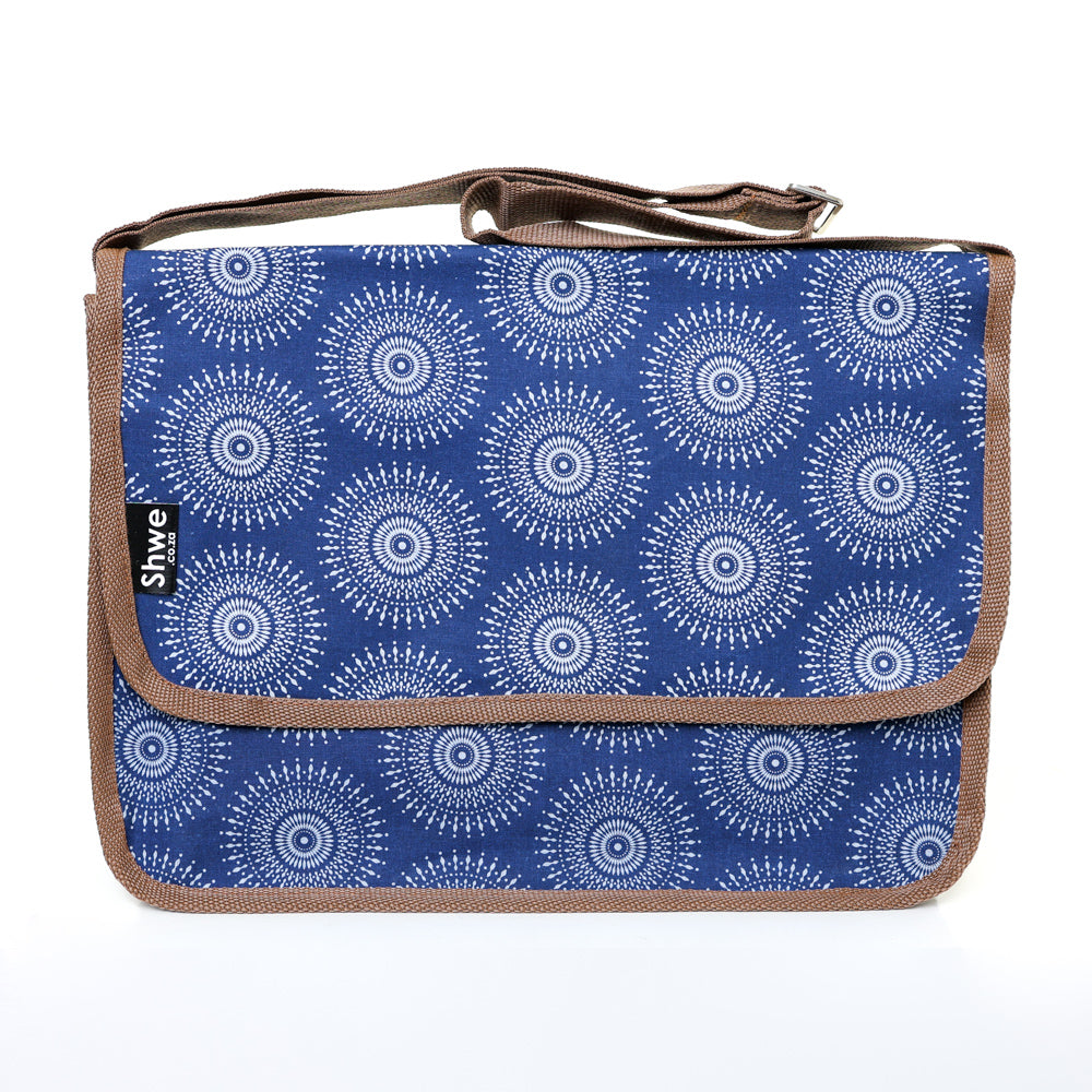 Shwe Shwe Indigo Messenger Bag