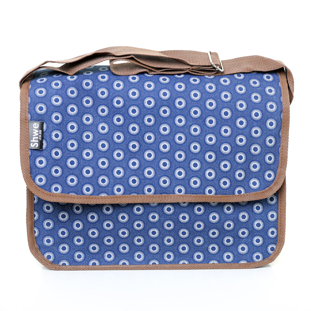 Shwe Shwe Navy Messenger Bag