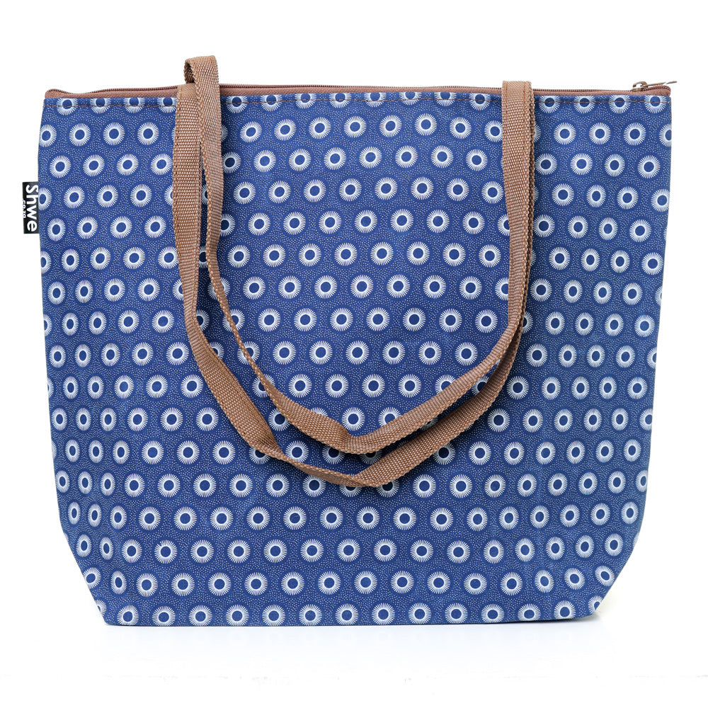 Shwe Shwe Square Tote Navy