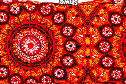 Shwe Shwe Tangerine Wine Cooler pattern