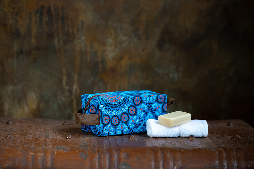 Shwe Shwe Marine Blue Toiletry Bag